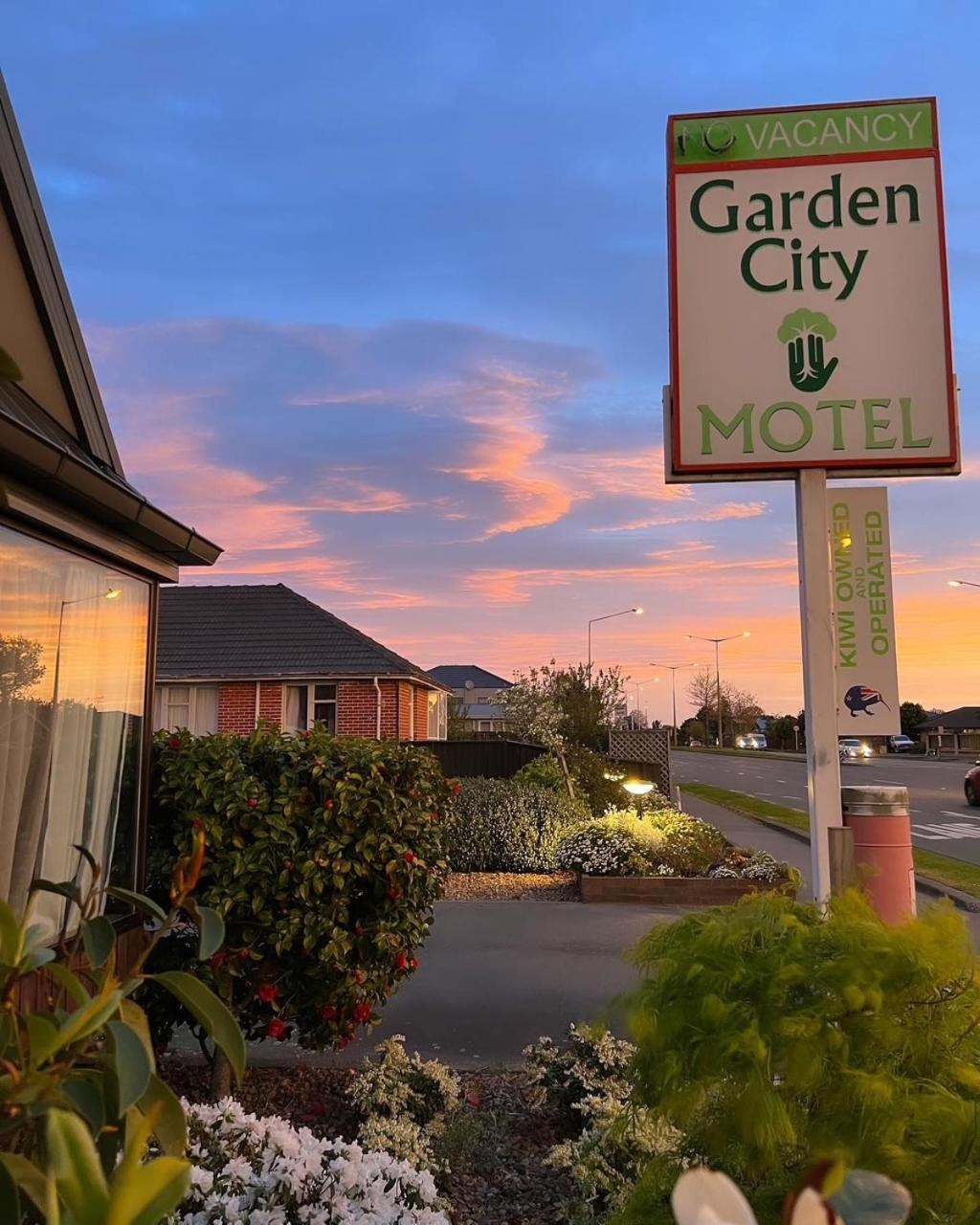 Garden City Motel Christchurch Exterior foto